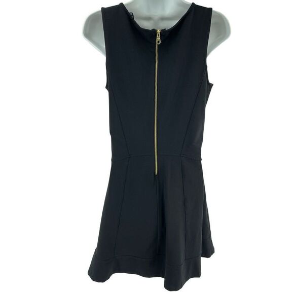 Cynthia Rowley fit and flare skater dress mini black medium EUC - Picture 7 of 10